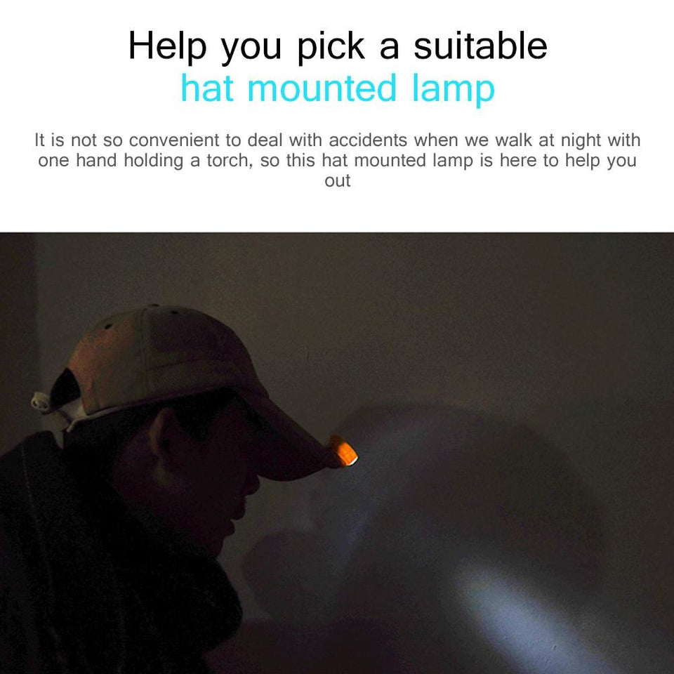 3 Leds Cap Mounted Light