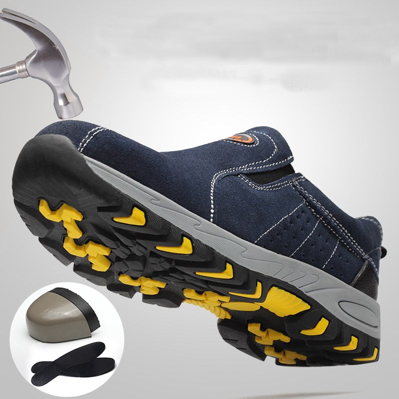 Steel Toe Safety Work Shoes For Men