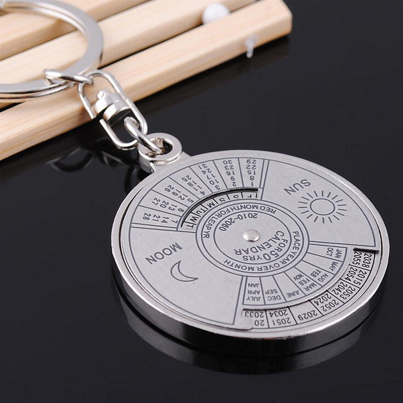 Unique Compass Metal Keychain