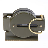Portable Folding Army Green Lens Compass
