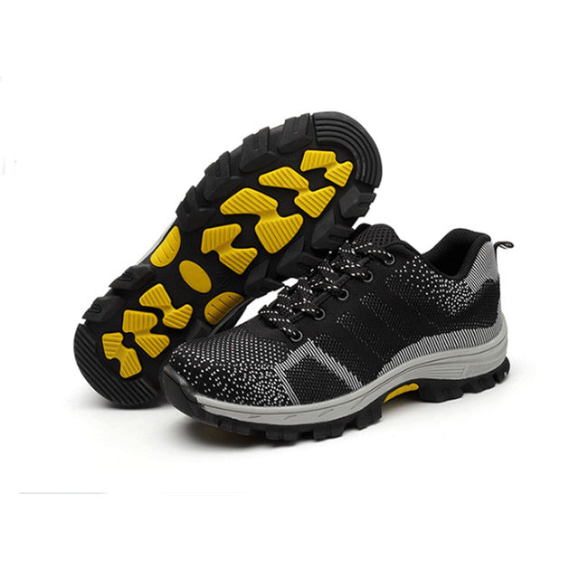 Mens Breathable Steel Toe Cap Safety Shoes