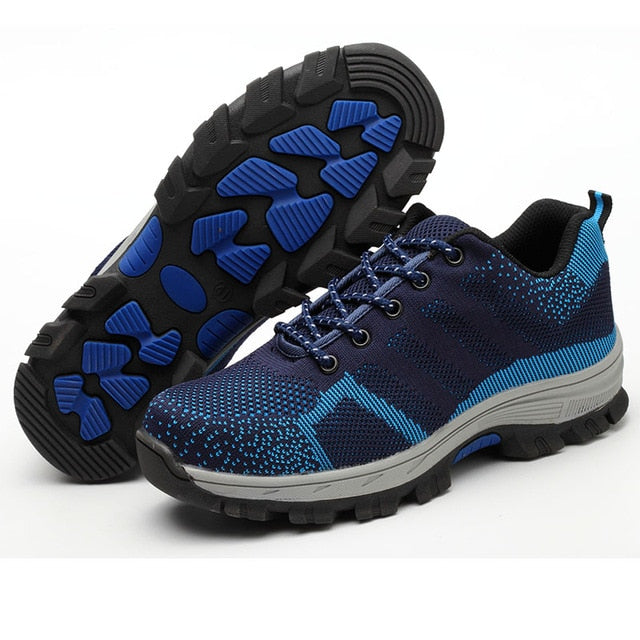 Mens Breathable Steel Toe Cap Safety Shoes