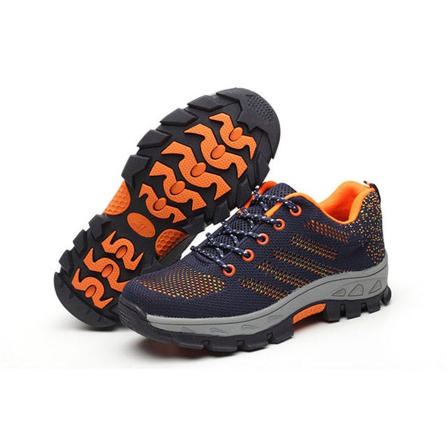 Mens Breathable Steel Toe Cap Safety Shoes