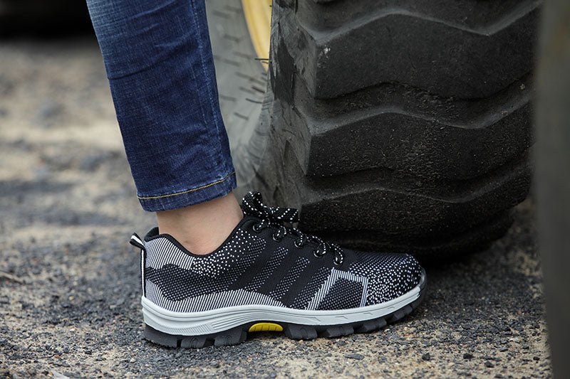Mens Breathable Steel Toe Cap Safety Shoes
