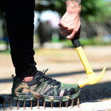 Mens Outdoor Safety Tactical Shoes